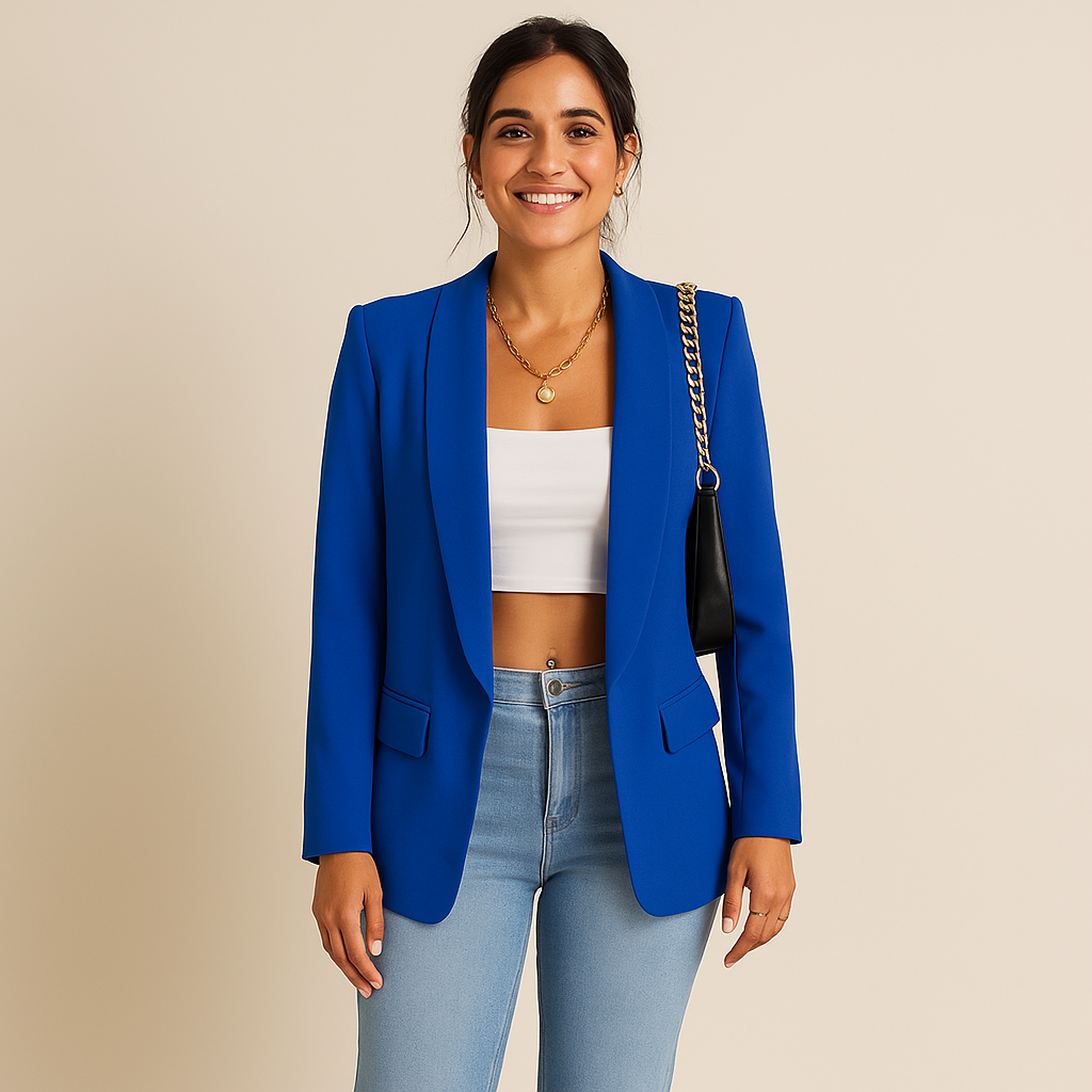 Women's Blazer – Clean Fit and Midlayer Weight