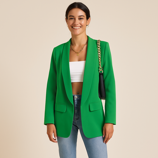 Women's Blazer – Clean Fit and Midlayer Weight