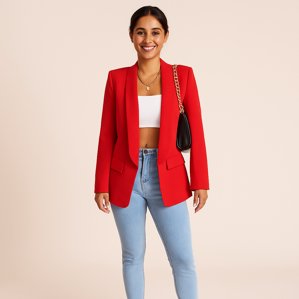 Women's Blazer – Clean Fit and Midlayer Weight