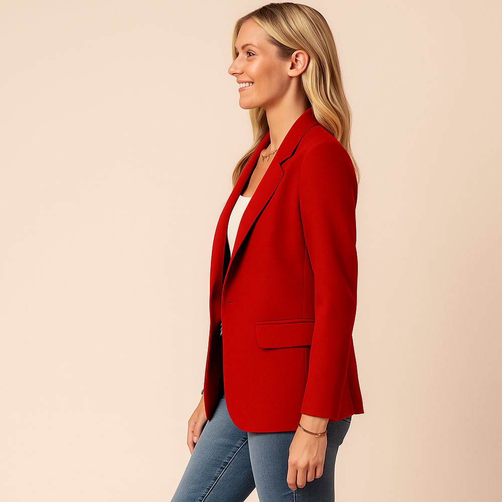 Blazer for Women – Defined Fit with Matte Finish