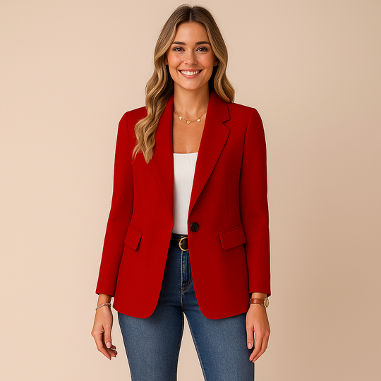 Blazer for Women – Defined Fit with Matte Finish