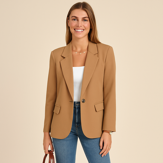 Blazer for Women – Defined Fit with Matte Finish
