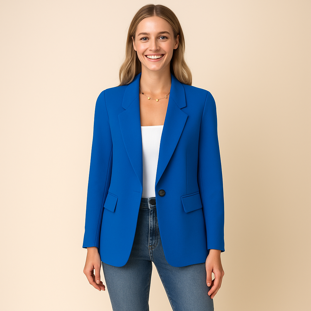 Blazer for Women – Defined Fit with Matte Finish