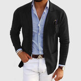Knit Casual Blazer for Men - Image 4