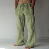 Drawstring Casual Pants for Men - Image 2