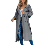 Long Trench Coat for Women - Image 4