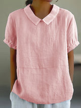 Peter Pan Collar Blouse for Women - Image 3