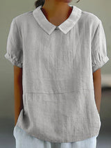 Peter Pan Collar Blouse for Women - Image 5