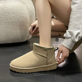 Faux Fur Lined Ankle Boots for Women - Image 9