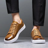 Image of Men's Lace-Up Low Top Sneakers