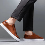 Image of Men's Lace-Up Low Top Sneakers