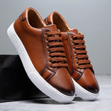 Image of Men's Lace-Up Low Top Sneakers