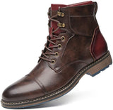 Lace-up Ankle Boots for Men - Image 5