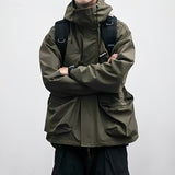 Hooded Utility Jacket for Men - Image 5