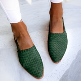 Image of Women's Woven Pointed Toe Mules
