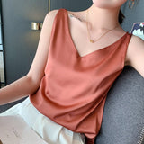Sleeveless V-Neck Top for Women