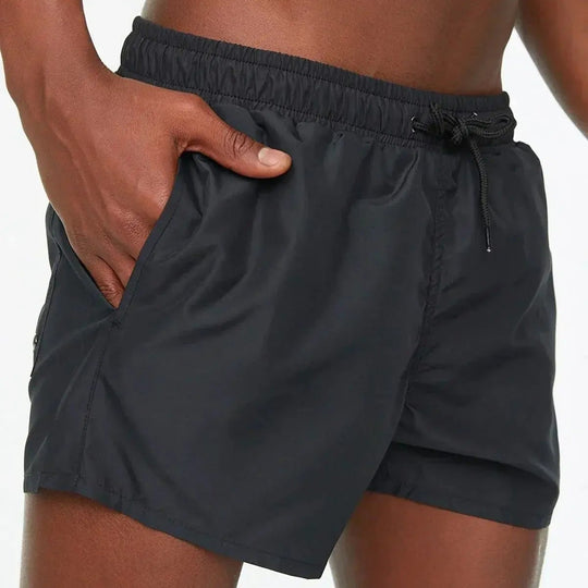Men's Swim Shorts – Elastic Band & Thin Surface