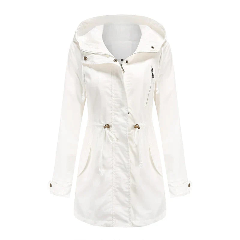 Women's Lightweight Hooded Zip-Up Jacket