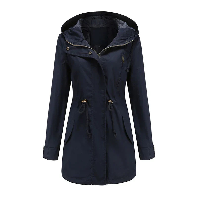 Women's Lightweight Hooded Zip-Up Jacket