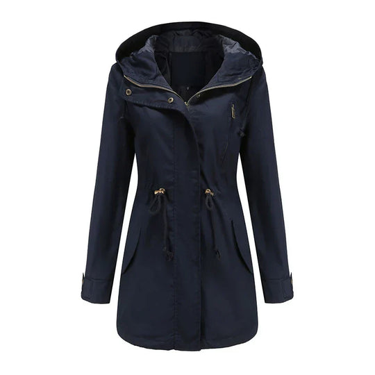 Women's Lightweight Hooded Zip-Up Jacket