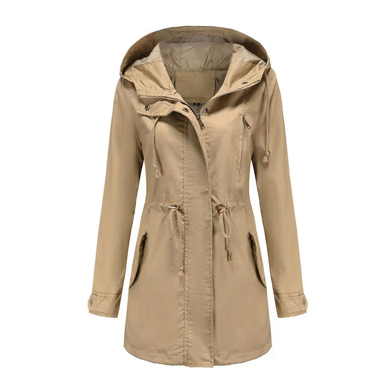 Women's Lightweight Hooded Zip-Up Jacket