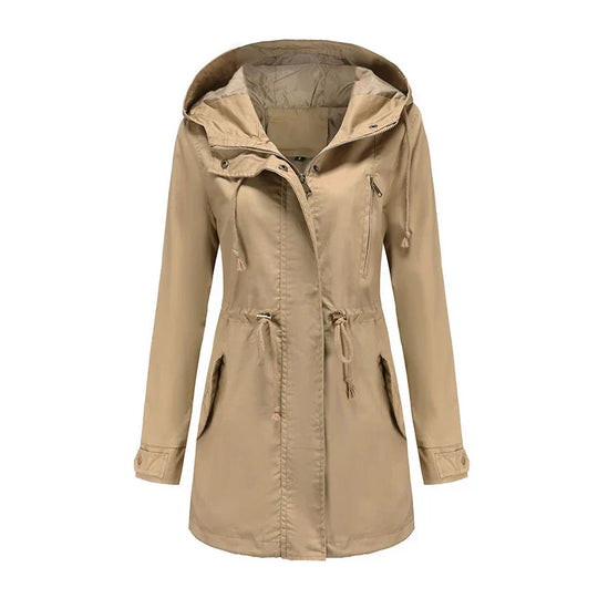 Women's Lightweight Hooded Zip-Up Jacket