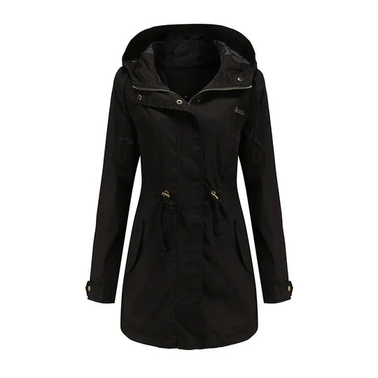 Women's Lightweight Hooded Zip-Up Jacket