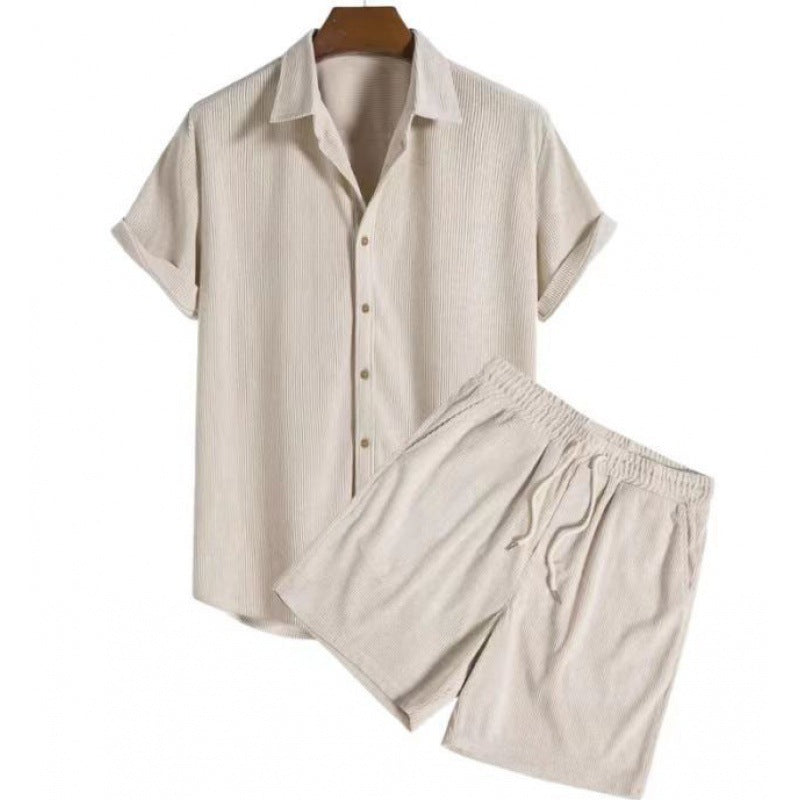 Summer Set with T-Shirt & Shorts | Two-Piece set for Men