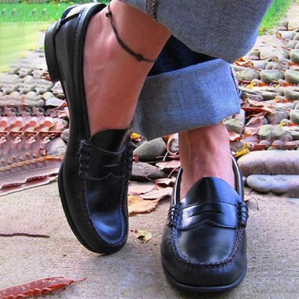 Defined Outsole Slip-On Loafers for Women