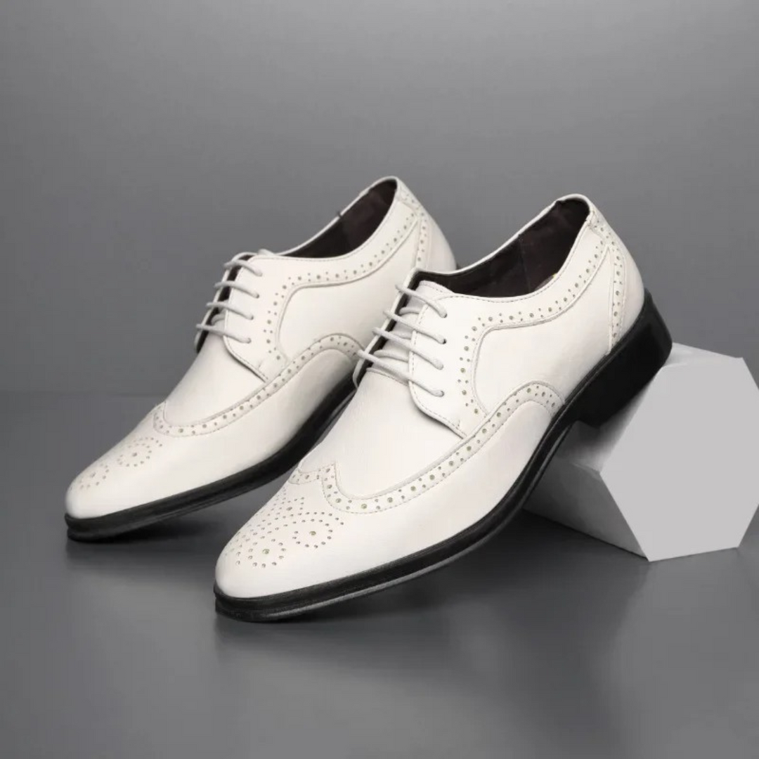Wingtip Lace-Up Dress Shoes for Men