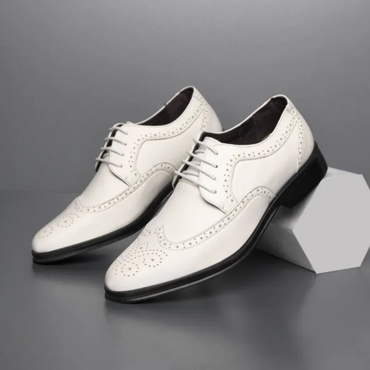Wingtip Lace-Up Dress Shoes for Men