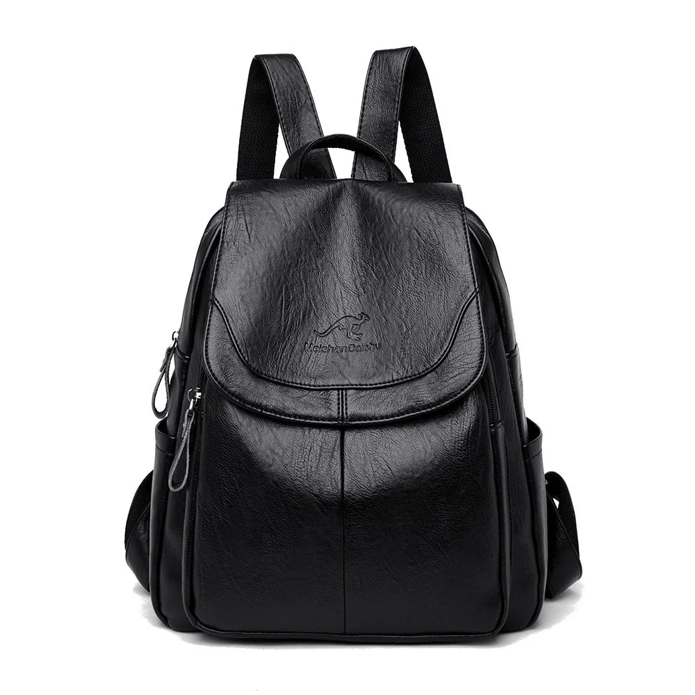 Backpack for Women – Matte Finish & Flap Top