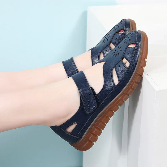 Women's Closed Toe Summer Sandals Adjustable Strap