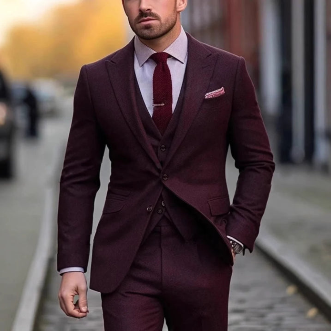 3-Piece Classic Suit for Men