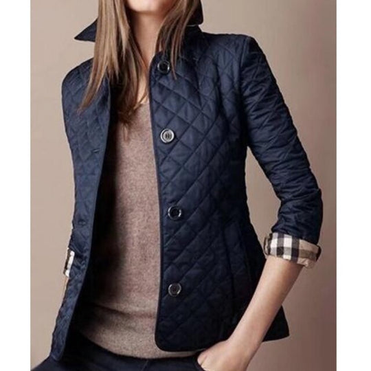Narrow-Cut Zip Jacket for Women