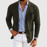 Knit Casual Blazer for Men - Image 6