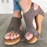 Open Toe Wedge Sandals for Women - Image 8