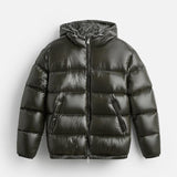 Hooded Puffer Jacket for Men - Image 6