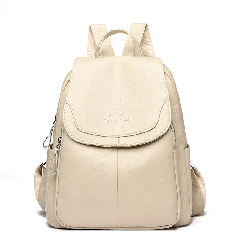 Backpack for Women – Matte Finish & Flap Top