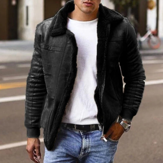 Jarens | Warm Vintage Bomber Jacket For Men - Stylish & Comfortable