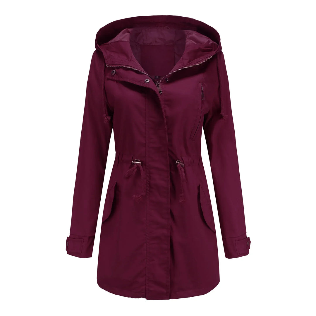 Women's Lightweight Hooded Zip-Up Jacket