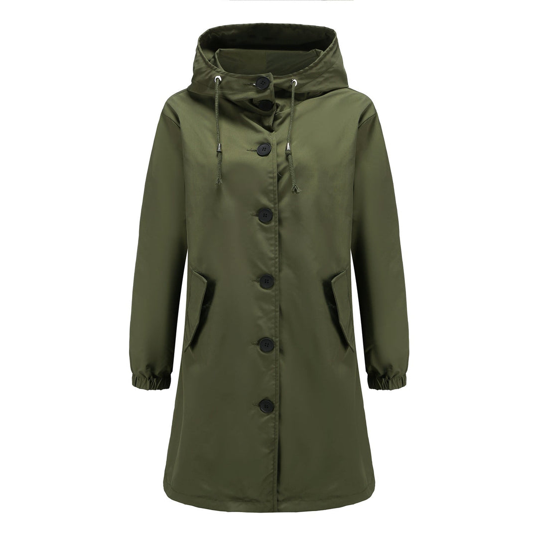 Long Trenchcoat with Hood for Women