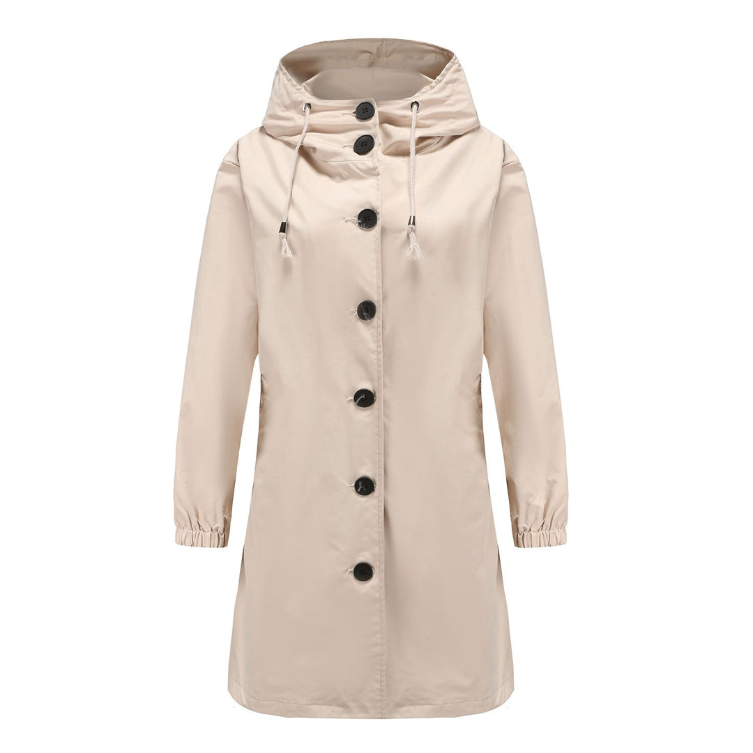 Long Trenchcoat with Hood for Women