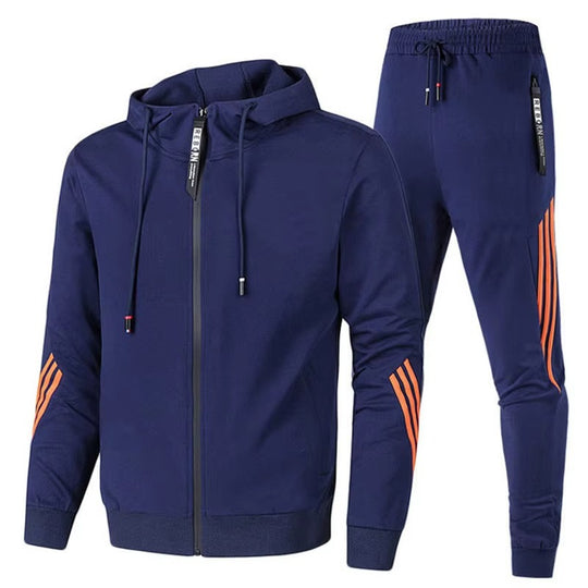 Athletic Fit Tracksuit Set for Men