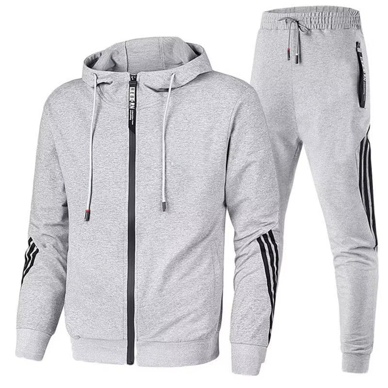 Athletic Fit Tracksuit Set for Men