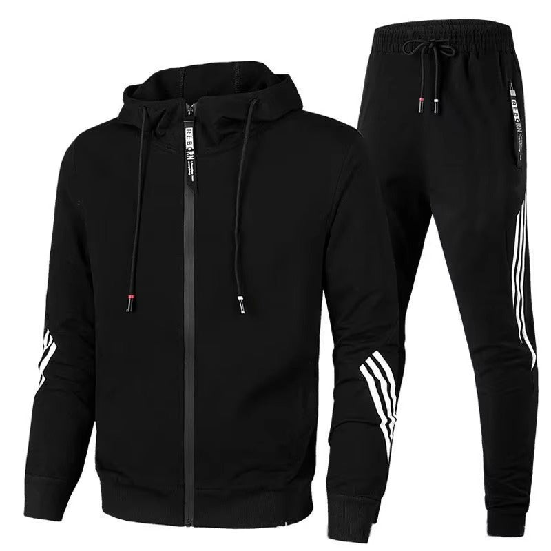 Athletic Fit Tracksuit Set for Men