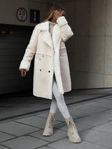 Double Breasted Long Coat for Women - Image 1