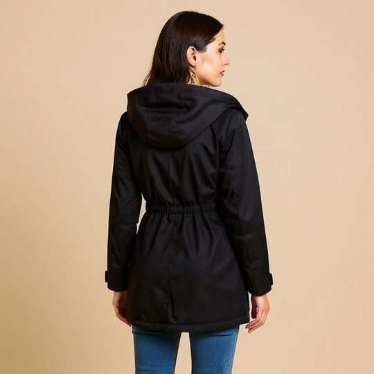 Women's Lightweight Hooded Zip-Up Jacket