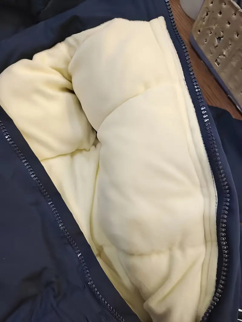 Dětský zimní overal | Lyžařský overal s kapucí a kožešinovou lemovkou