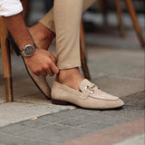 Bit Trim Slip-On Loafers for Men